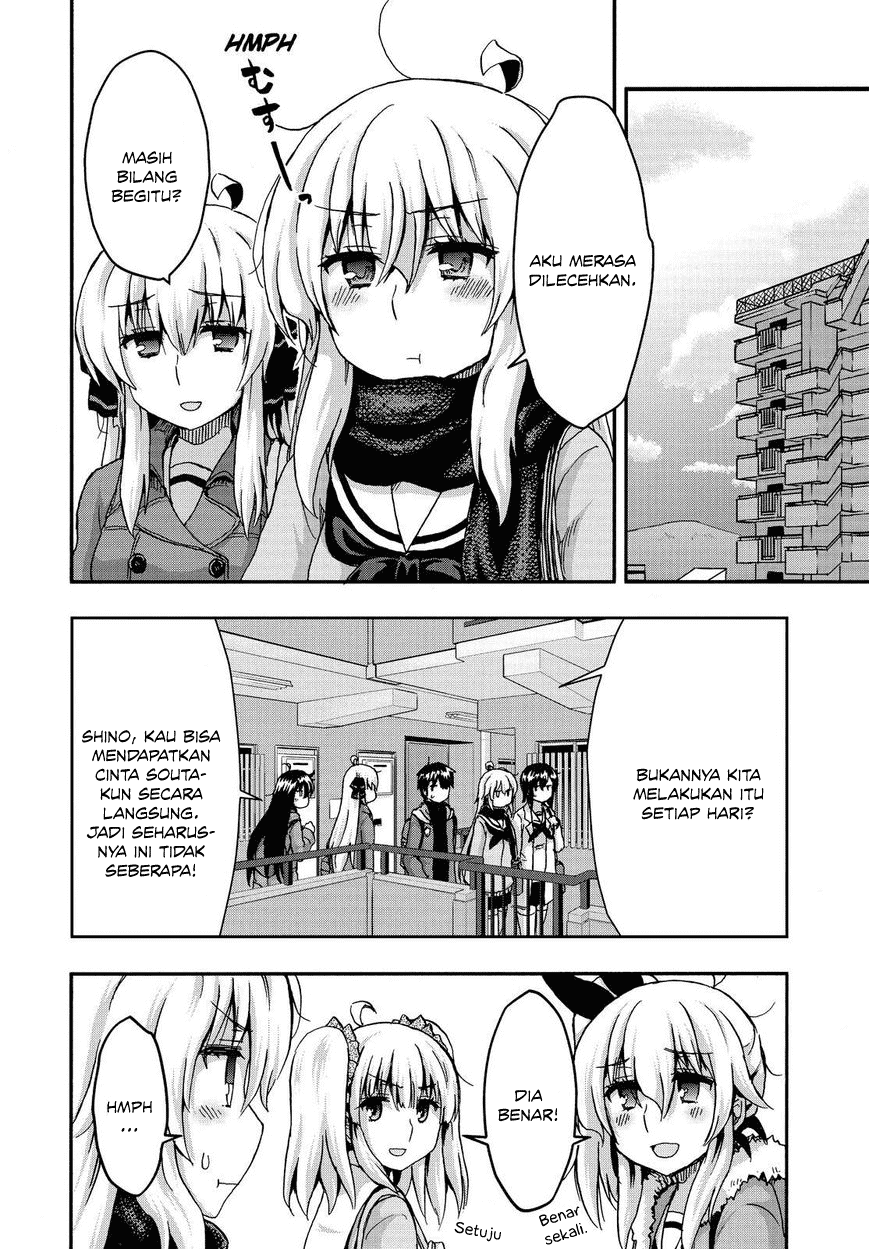 Aizawa-san Zoushoku chapter 33 halaman 28