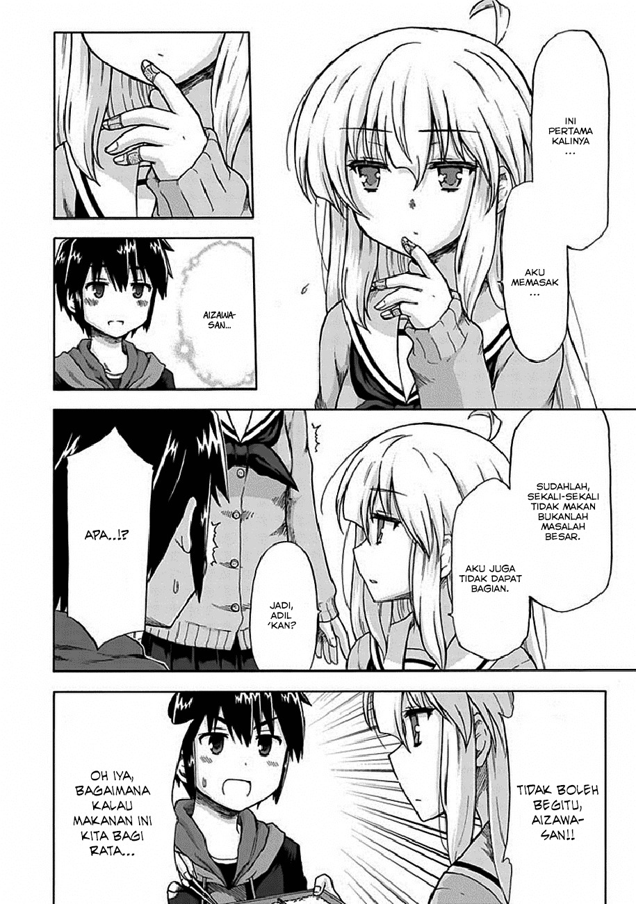 Aizawa-san Zoushoku chapter 4 halaman 8