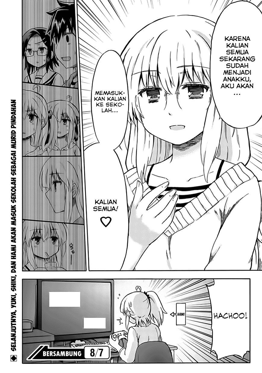 Aizawa-san Zoushoku chapter 8 halaman 21