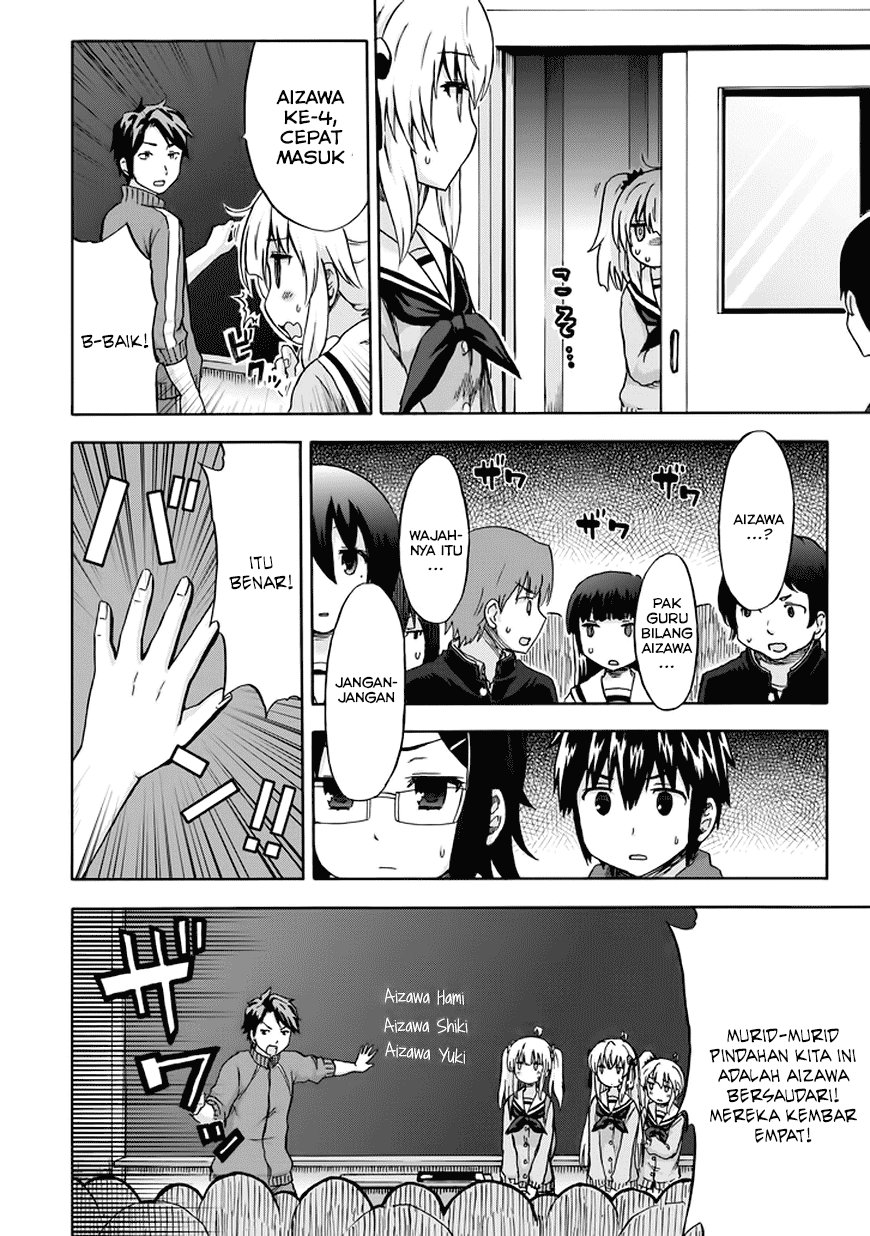 Aizawa-san Zoushoku chapter 9 halaman 21