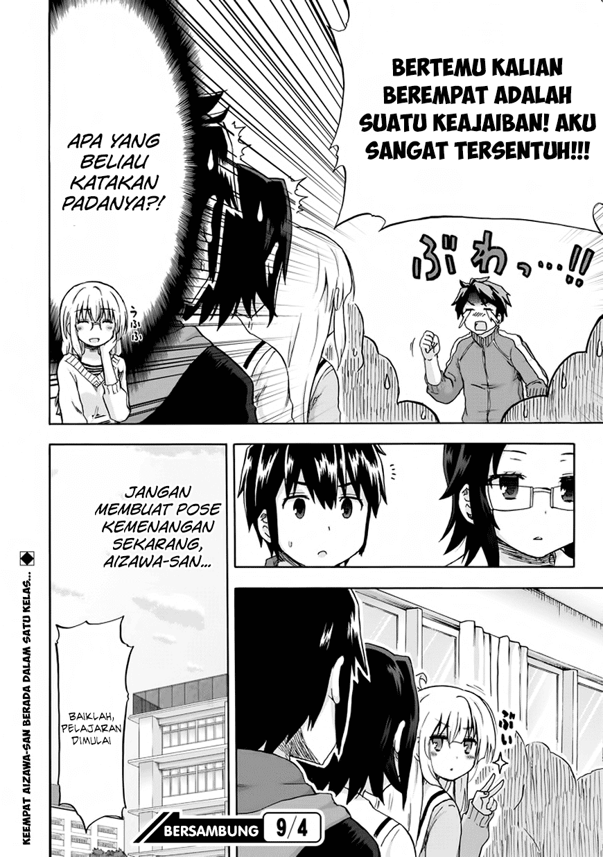 Aizawa-san Zoushoku chapter 9 halaman 23