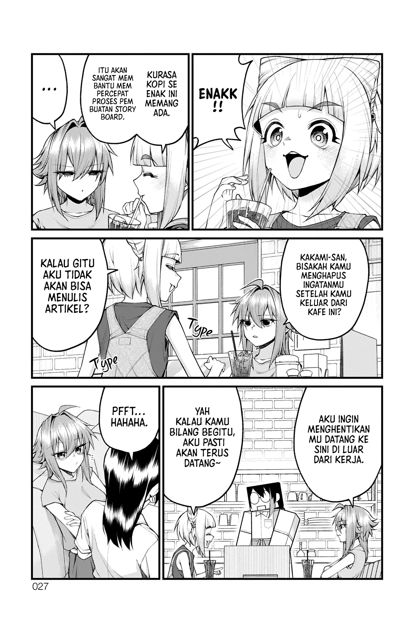 Akanabe-sensei wa Tereshirazu chapter 37 halaman 10
