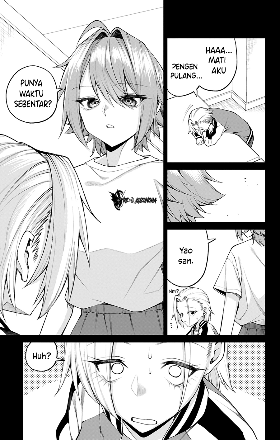 Akanabe-sensei wa Tereshirazu chapter 32 halaman 14