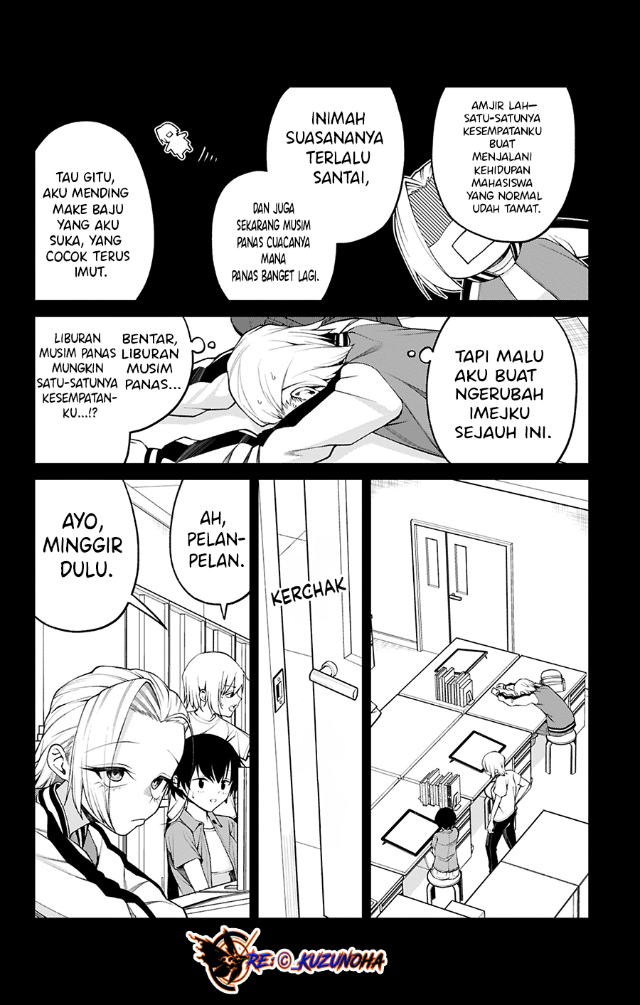 Akanabe-sensei wa Tereshirazu chapter 32 halaman 5