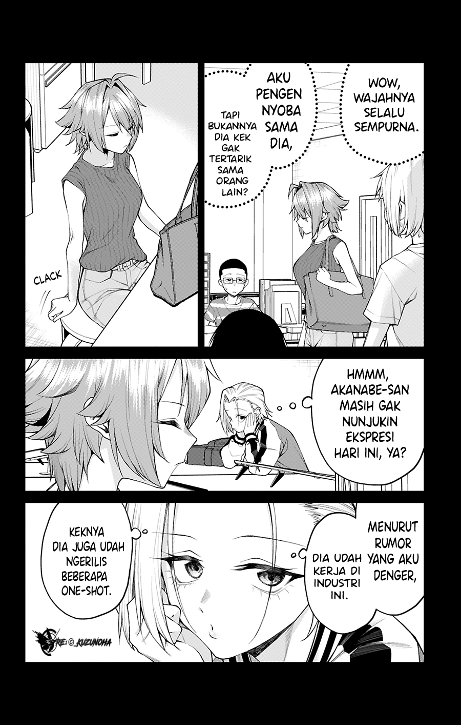 Akanabe-sensei wa Tereshirazu chapter 32 halaman 7