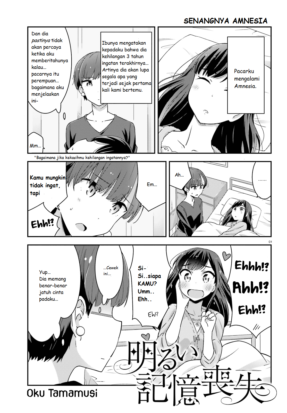Halaman 2 dari Cheerful Amnesia Chapter 0