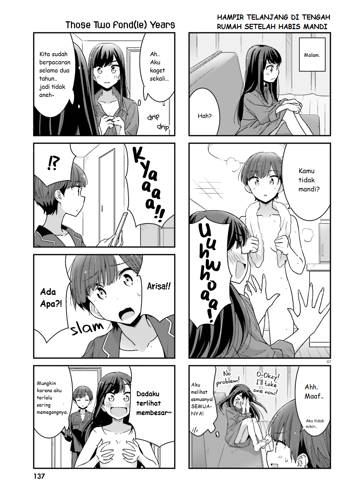 Halaman 8 dari Cheerful Amnesia Chapter 0