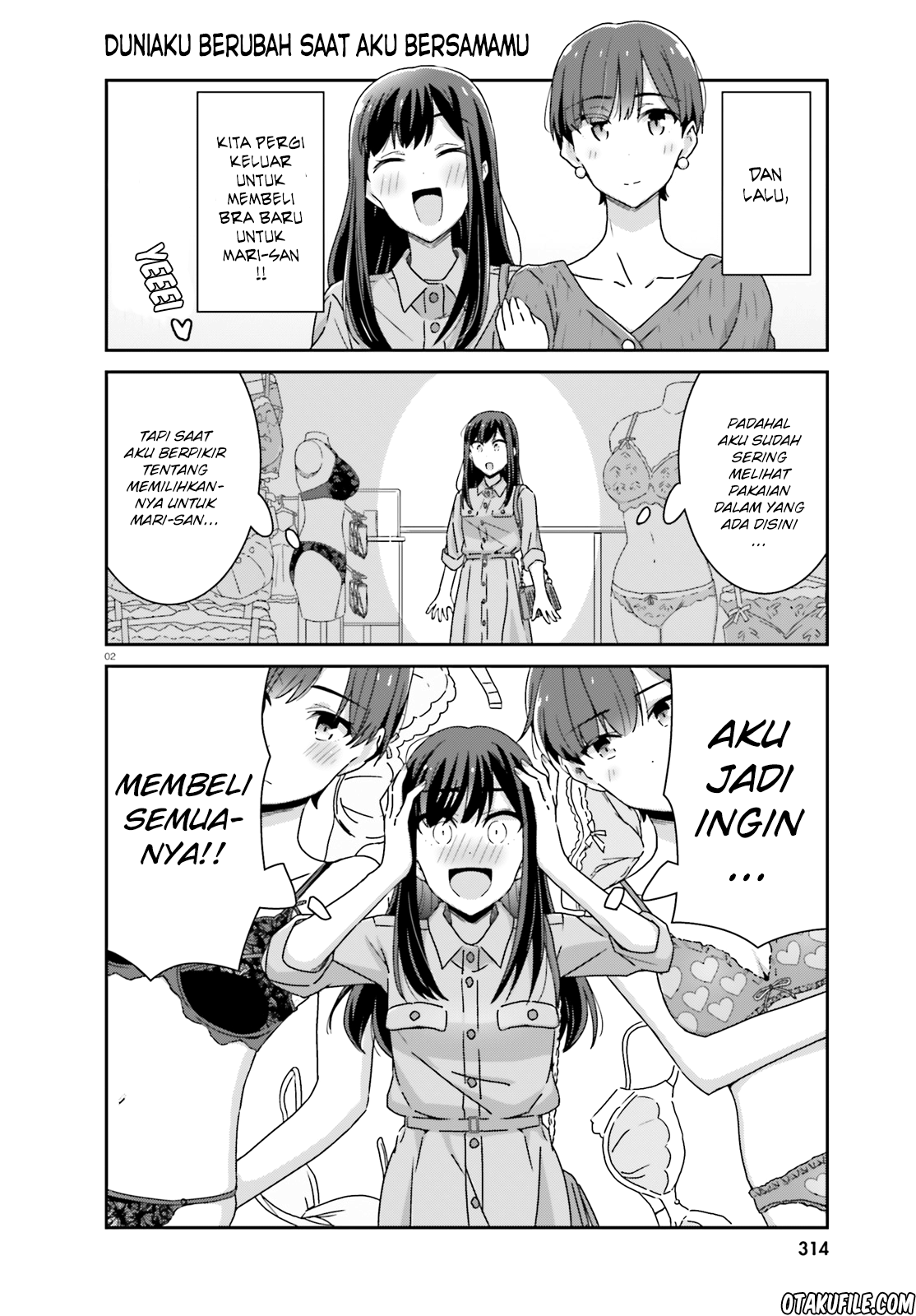 Halaman 2 dari Cheerful Amnesia Chapter 24
