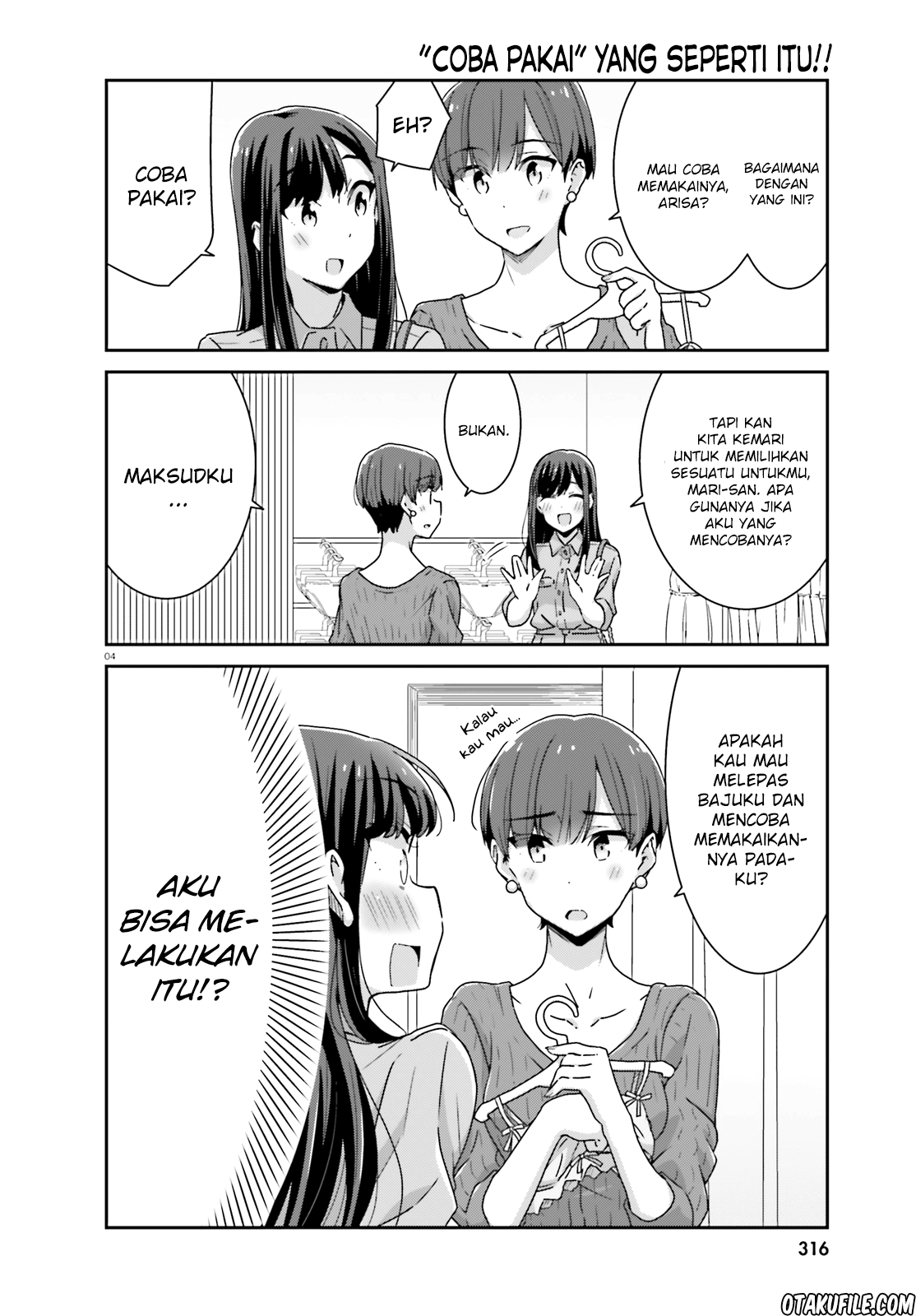 Halaman 4 dari Cheerful Amnesia Chapter 24