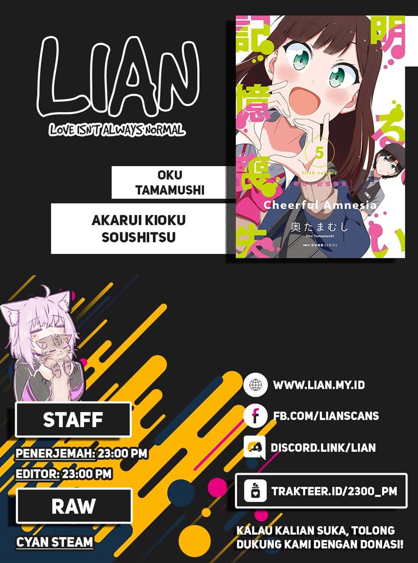 Halaman 11 dari Cheerful Amnesia Chapter 36
