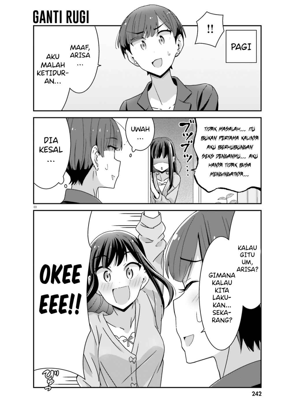Halaman 5 dari Cheerful Amnesia Chapter 43