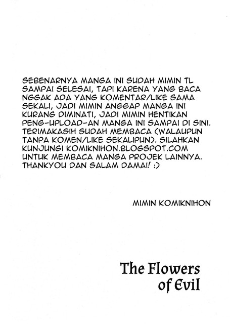Aku no Hana chapter 52 halaman 38
