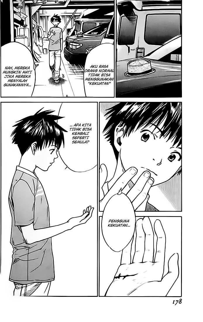 Halaman 33 dari Alive: Saishuu Shinkateki Shounen Chapter 15