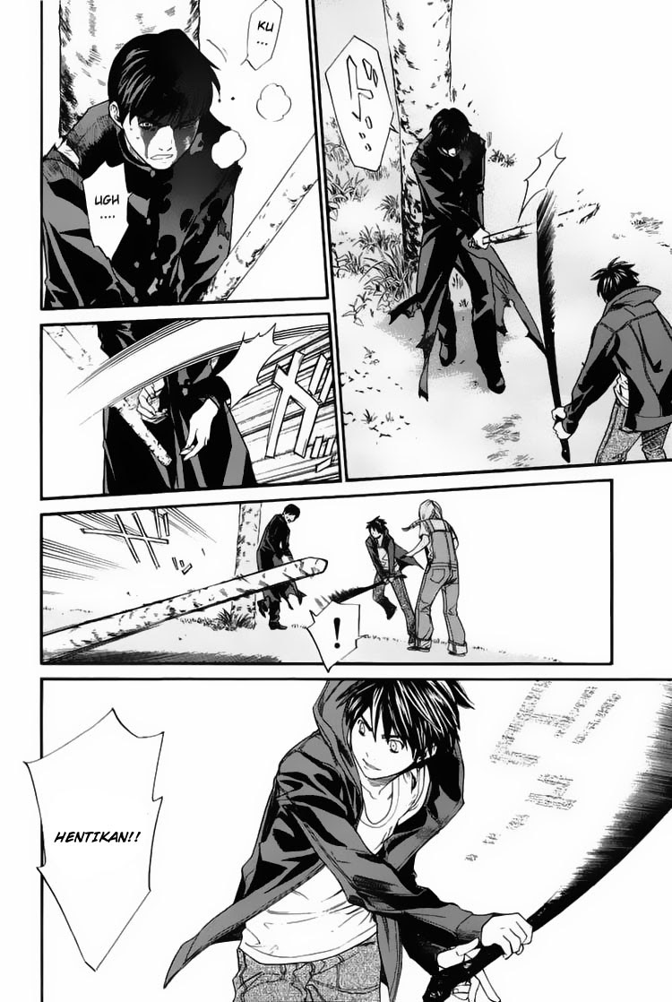 Halaman 15 dari Alive: Saishuu Shinkateki Shounen Chapter 30