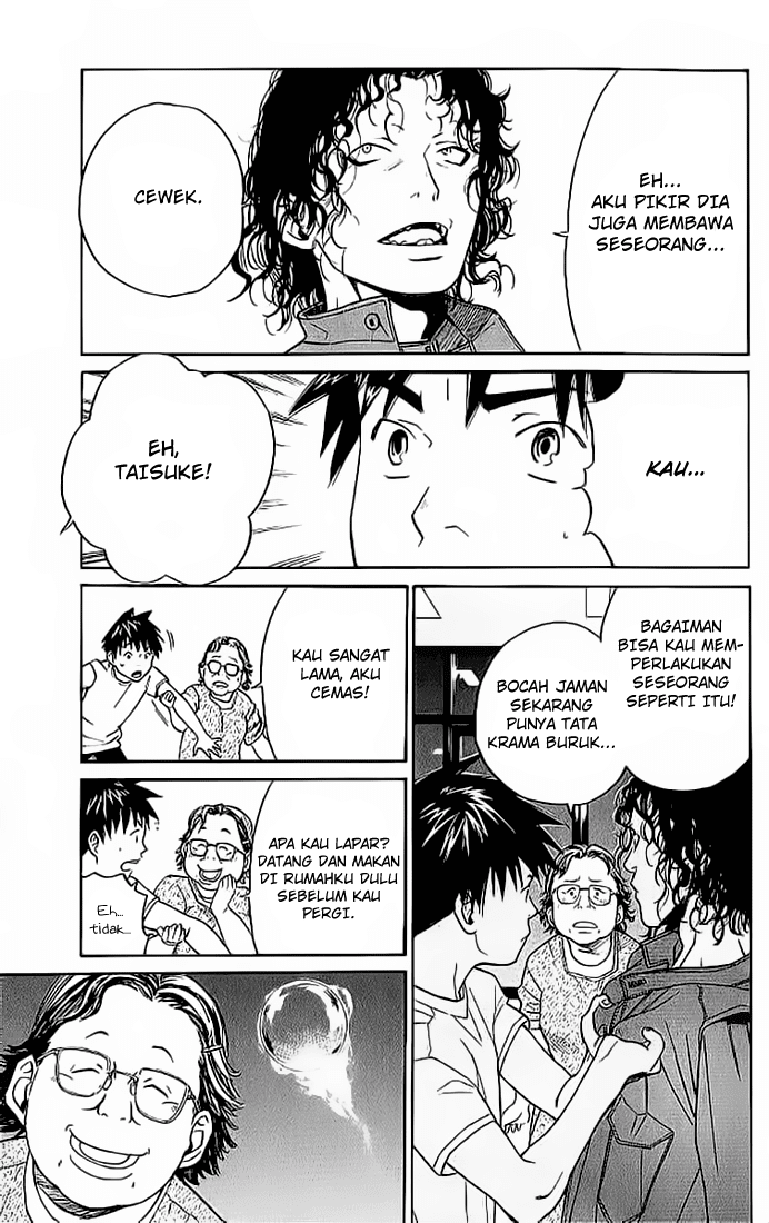 Halaman 38 dari Alive: Saishuu Shinkateki Shounen Chapter 4