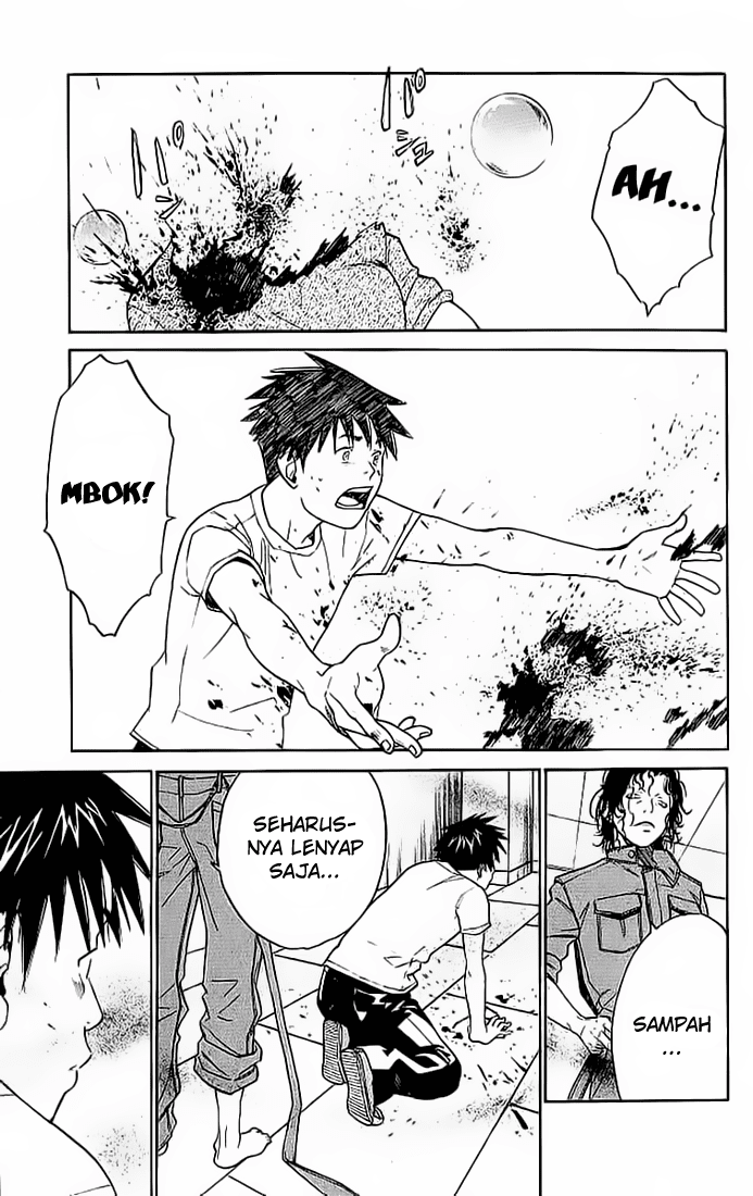 Halaman 40 dari Alive: Saishuu Shinkateki Shounen Chapter 4