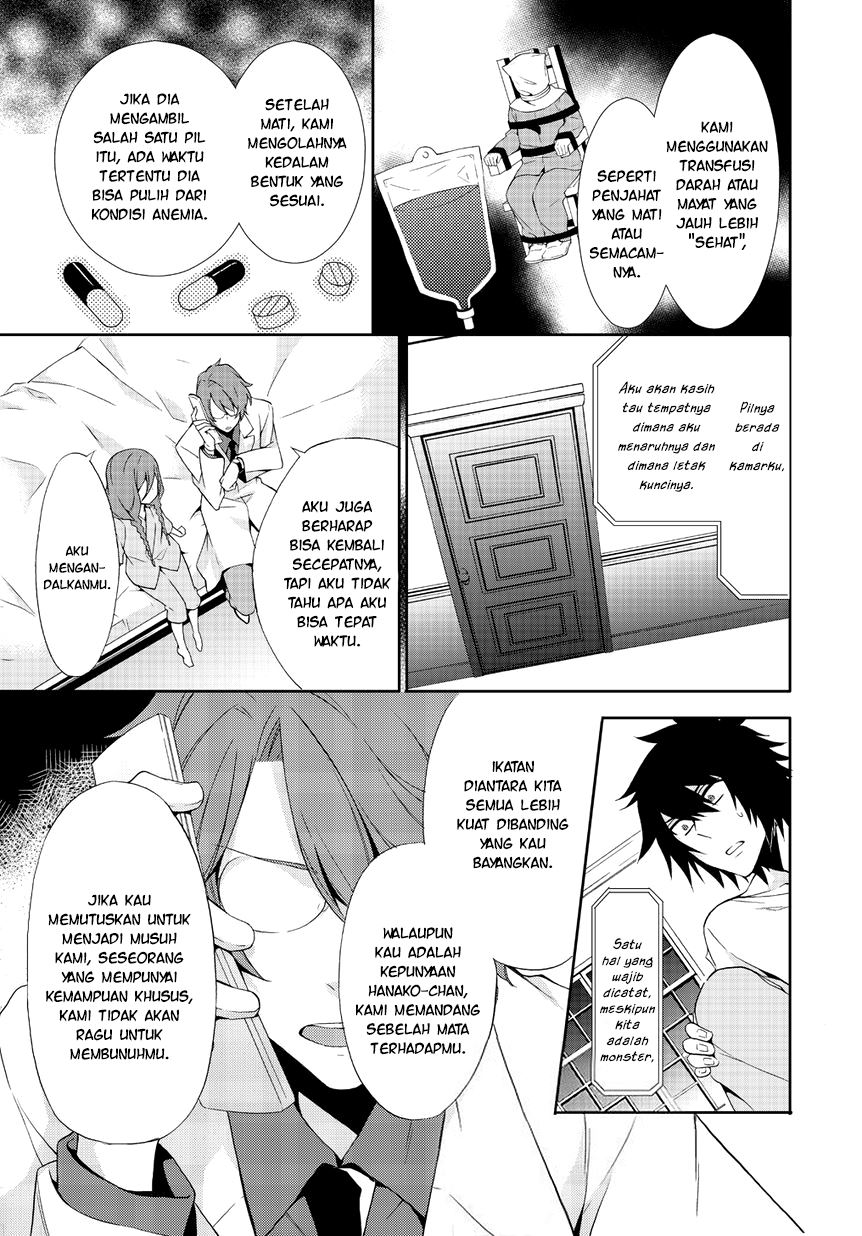 Anorexia - Shikabane Hanako wa Kyoshokushou chapter 3 halaman 31