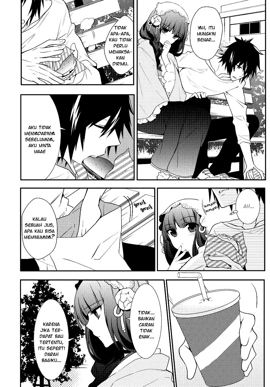 Anorexia - Shikabane Hanako wa Kyoshokushou chapter 5.1 halaman 19