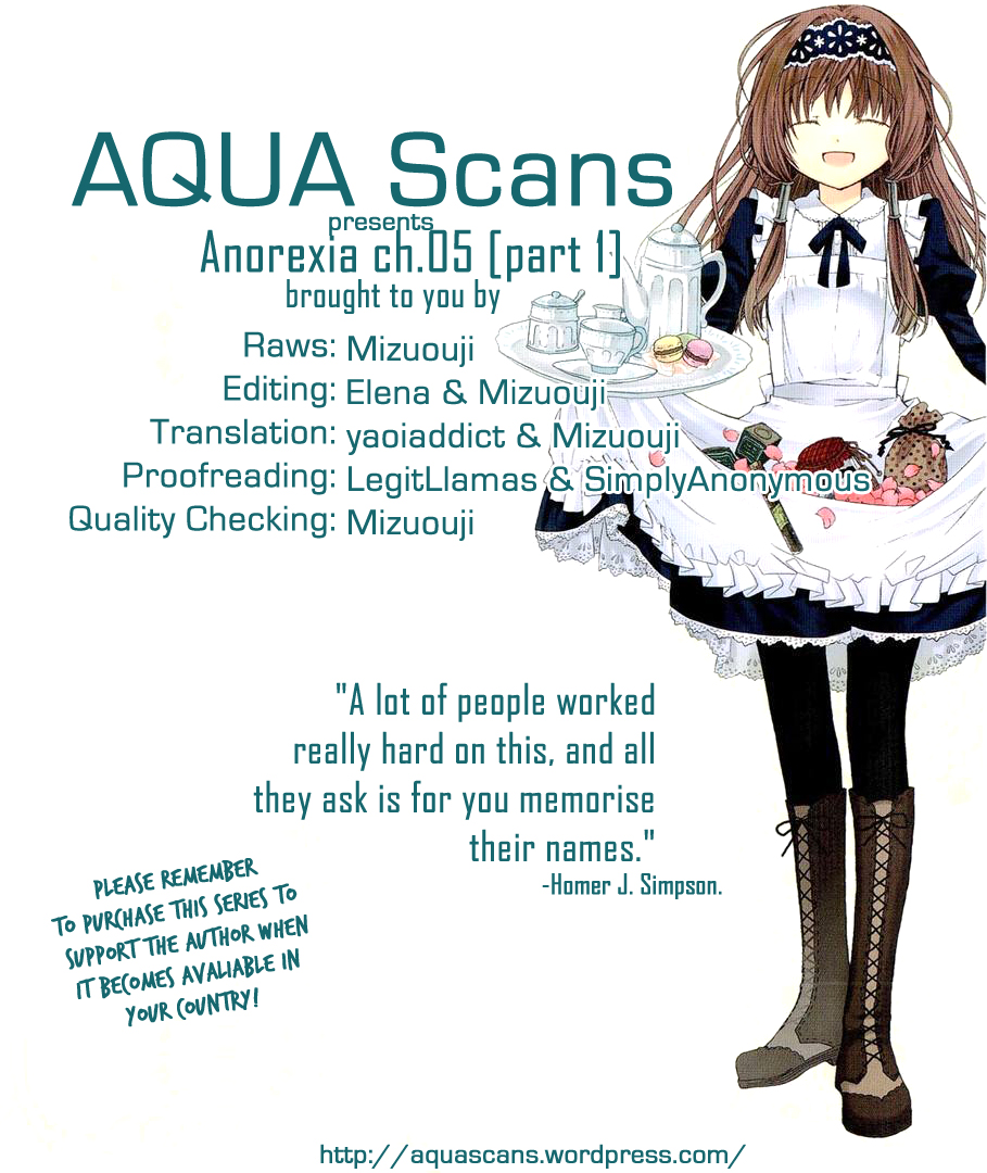Anorexia - Shikabane Hanako wa Kyoshokushou chapter 5.1 halaman 31