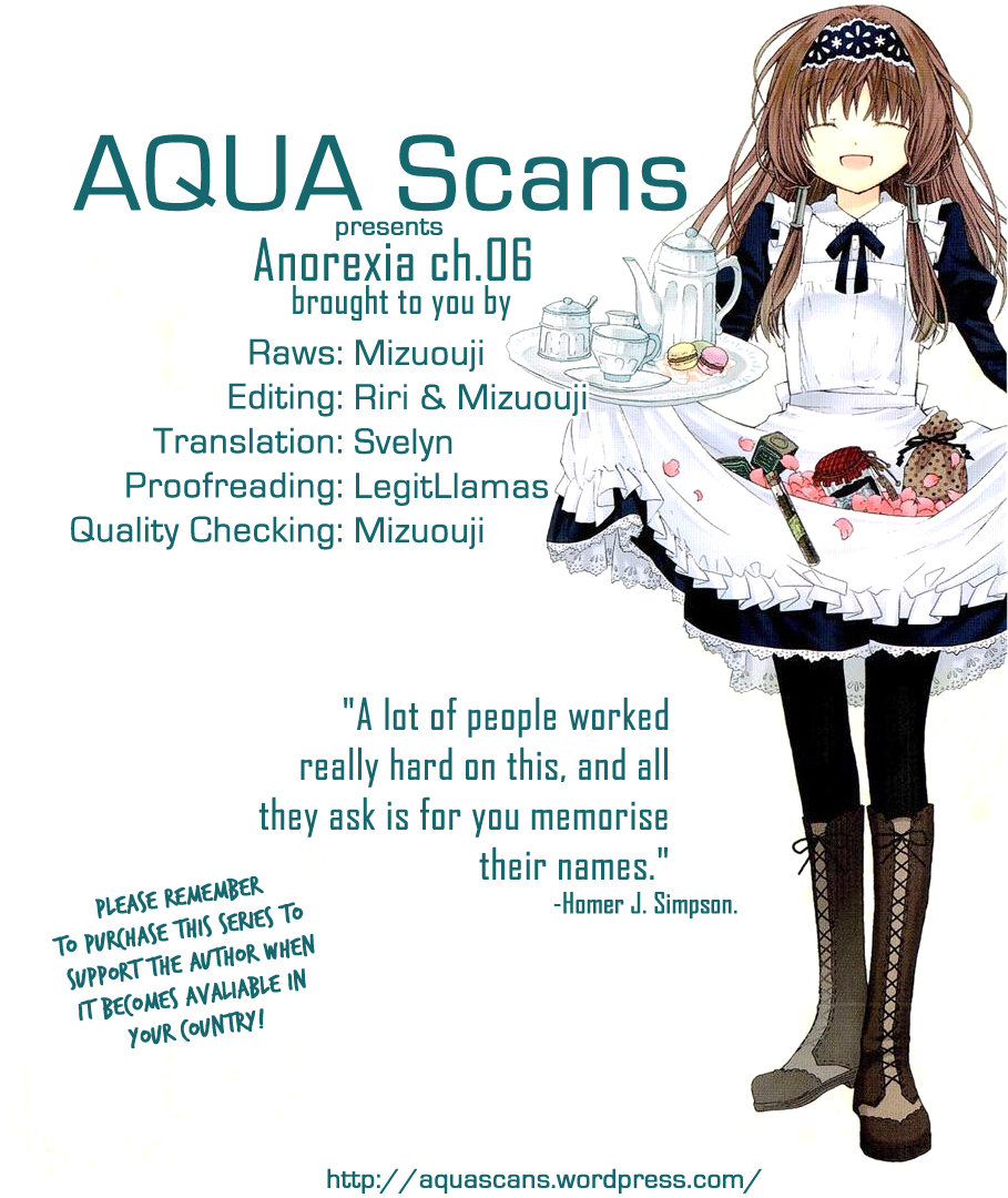 Anorexia - Shikabane Hanako wa Kyoshokushou chapter 6 halaman 31