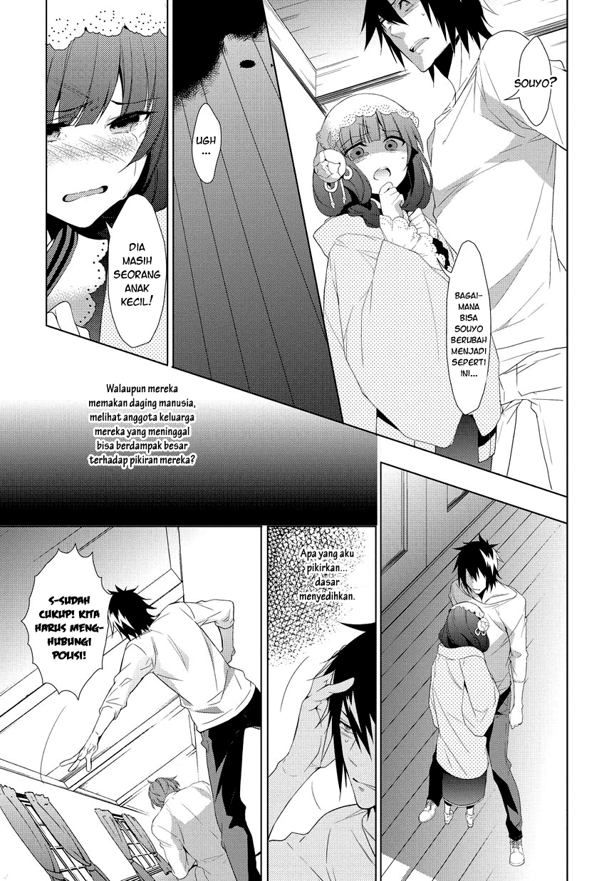 Anorexia - Shikabane Hanako wa Kyoshokushou chapter 7 halaman 12
