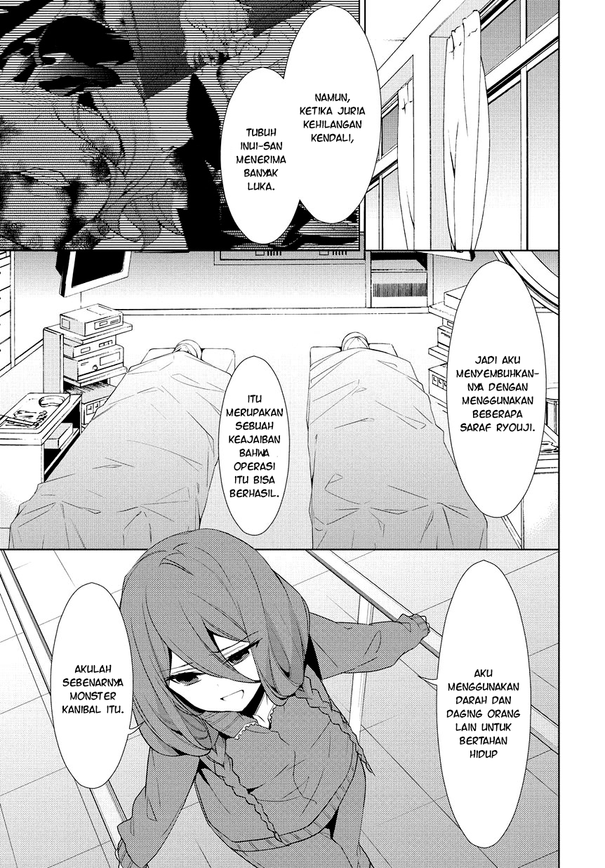 Anorexia - Shikabane Hanako wa Kyoshokushou chapter 9 halaman 24