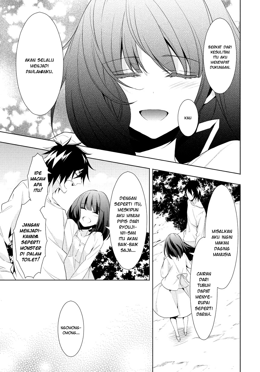 Anorexia - Shikabane Hanako wa Kyoshokushou chapter 9 halaman 36