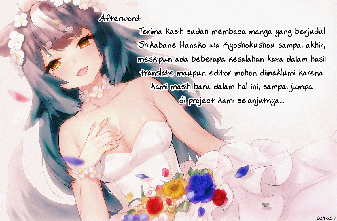 Anorexia - Shikabane Hanako wa Kyoshokushou chapter 9 halaman 41