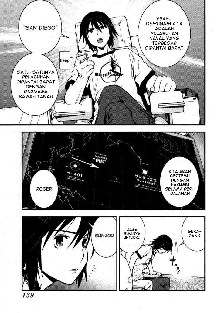 Aoki Hagane no Arpeggio chapter 16 halaman 13