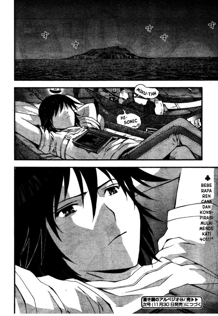 Aoki Hagane no Arpeggio chapter 25 halaman 30