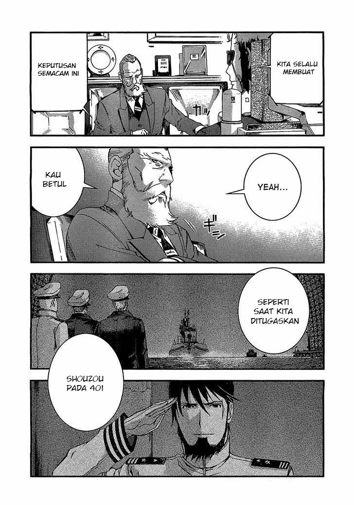 Aoki Hagane no Arpeggio chapter 27 halaman 18