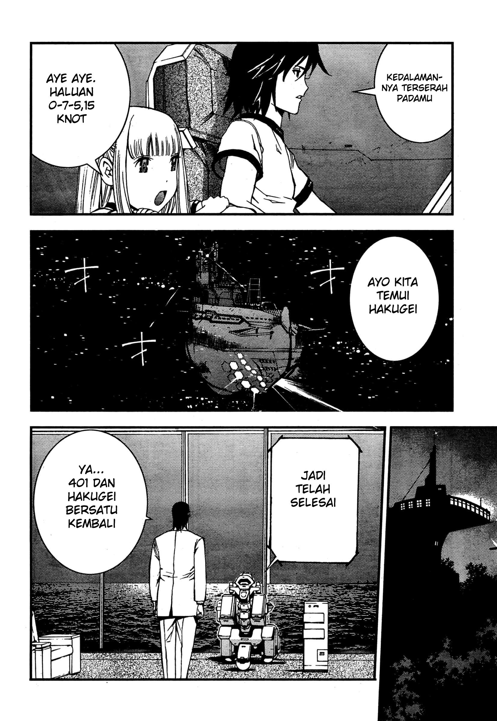 Aoki Hagane no Arpeggio chapter 35 halaman 14