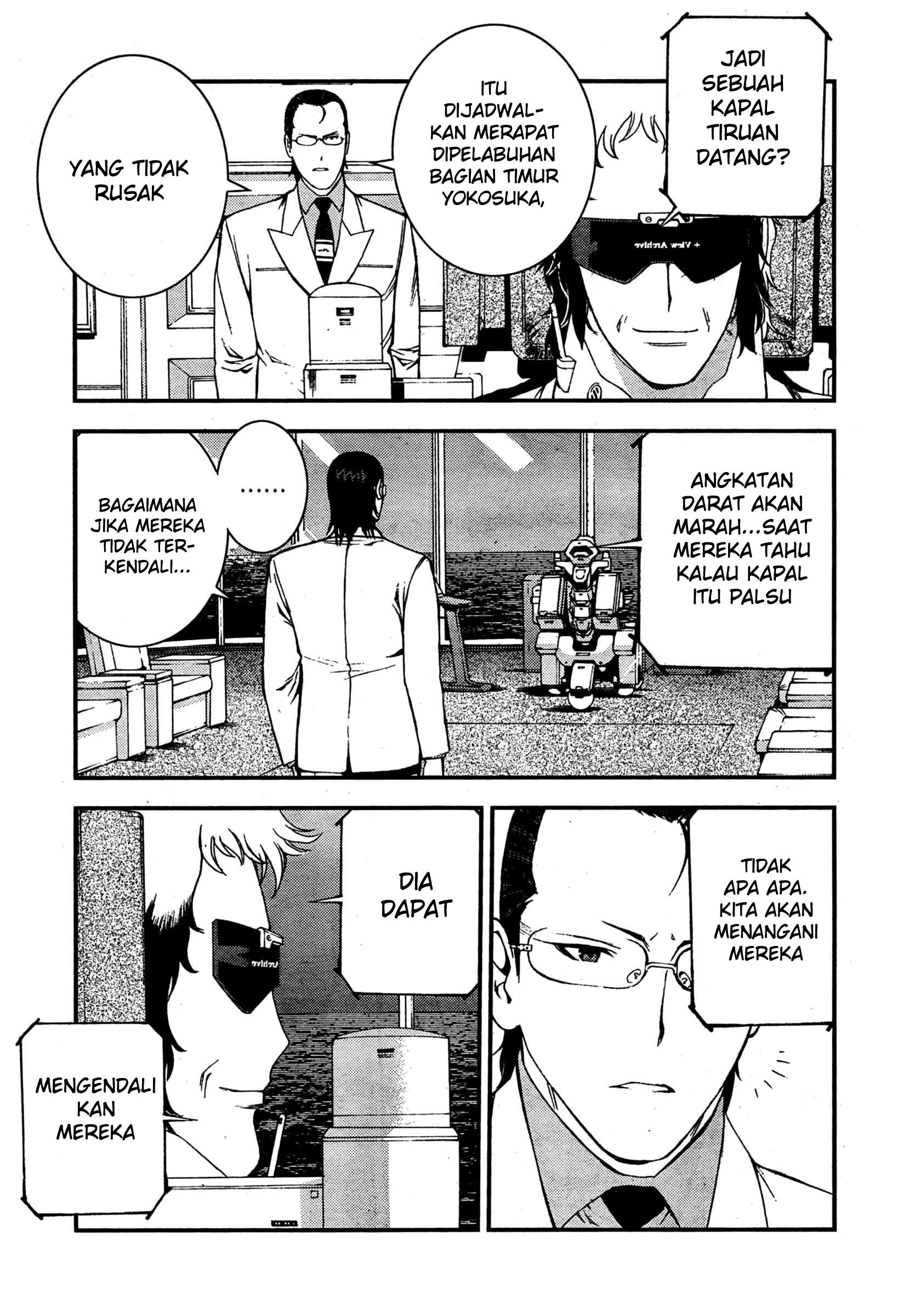 Aoki Hagane no Arpeggio chapter 35 halaman 15