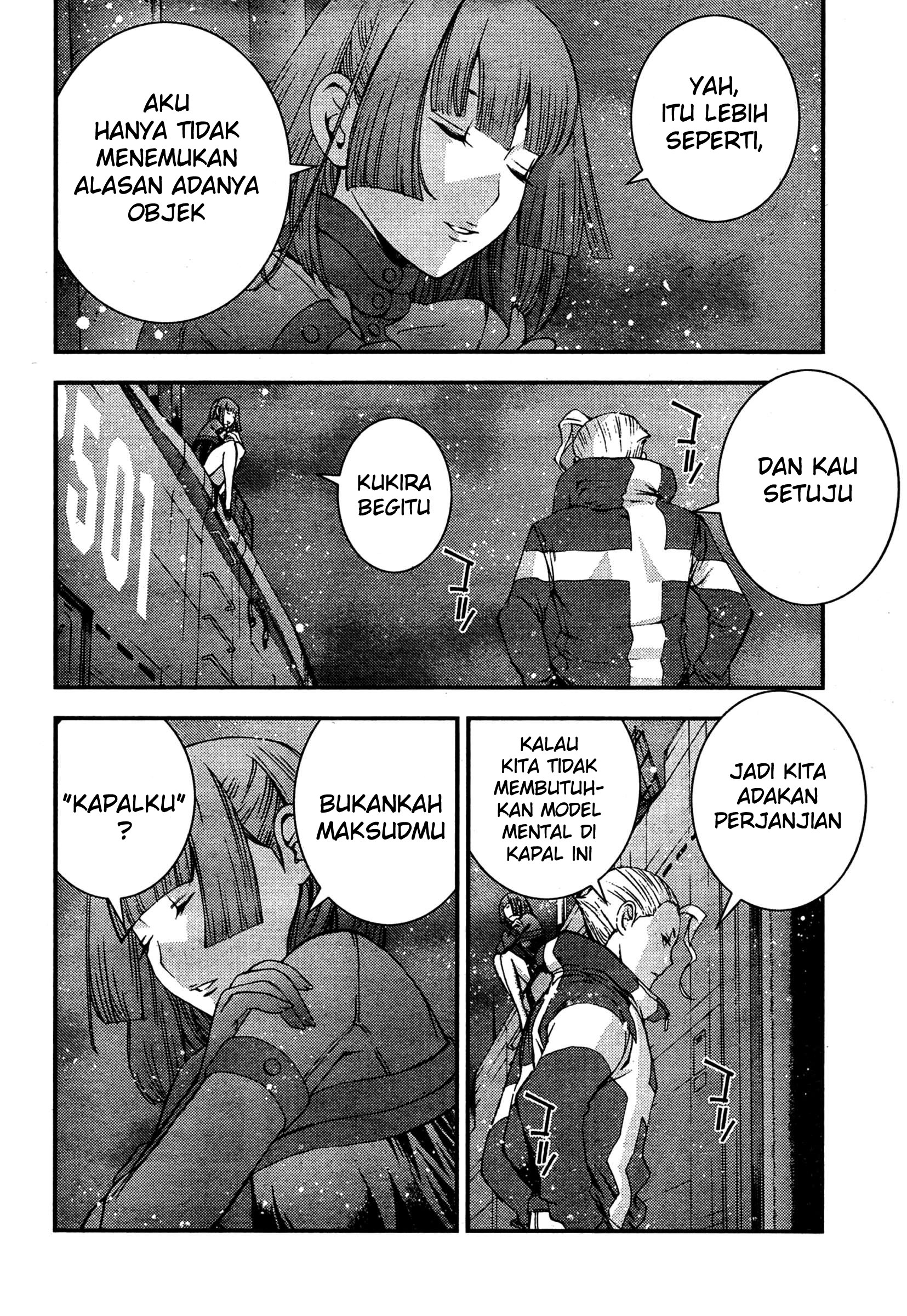 Aoki Hagane no Arpeggio chapter 35 halaman 6