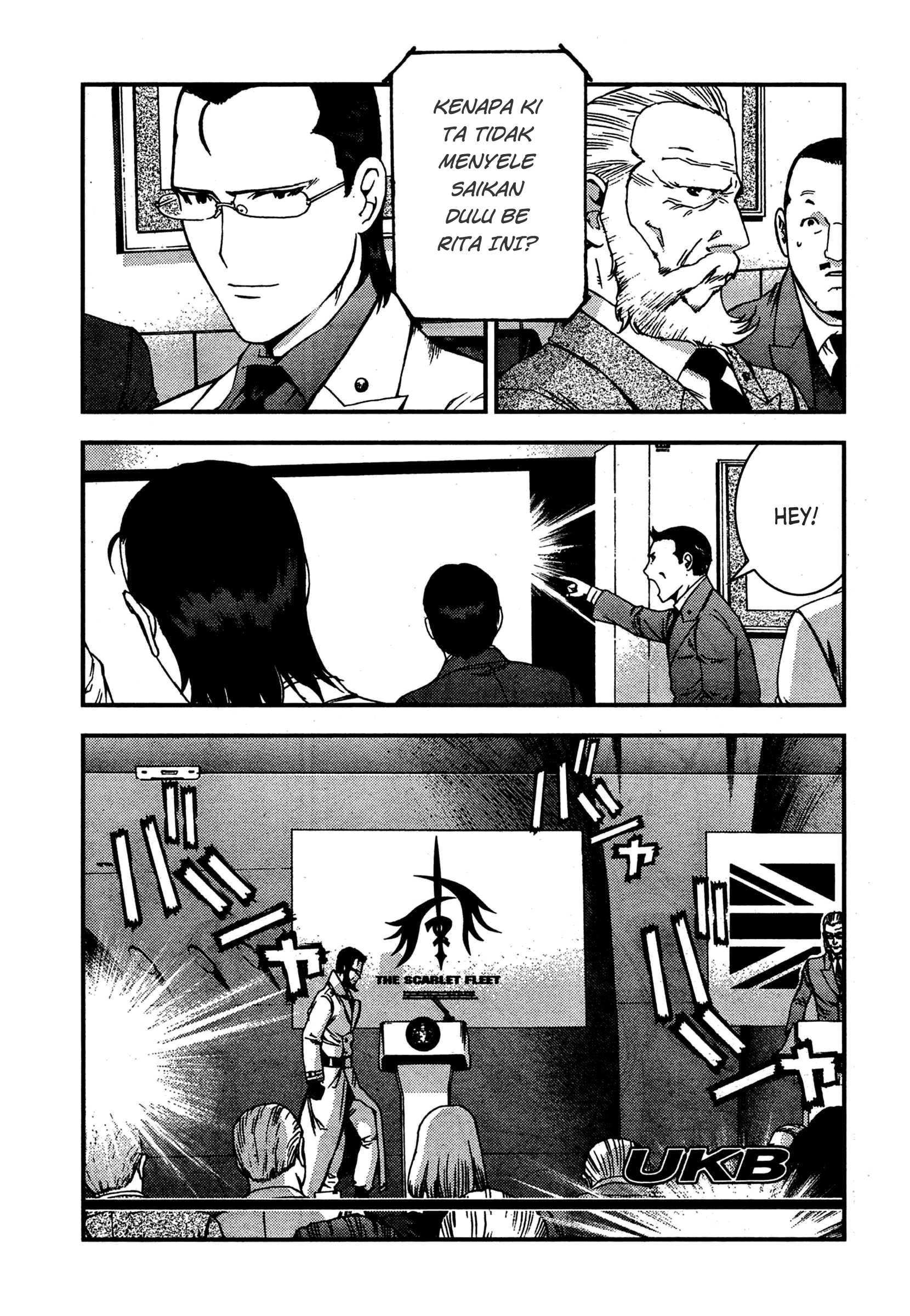 Aoki Hagane no Arpeggio chapter 36 halaman 16
