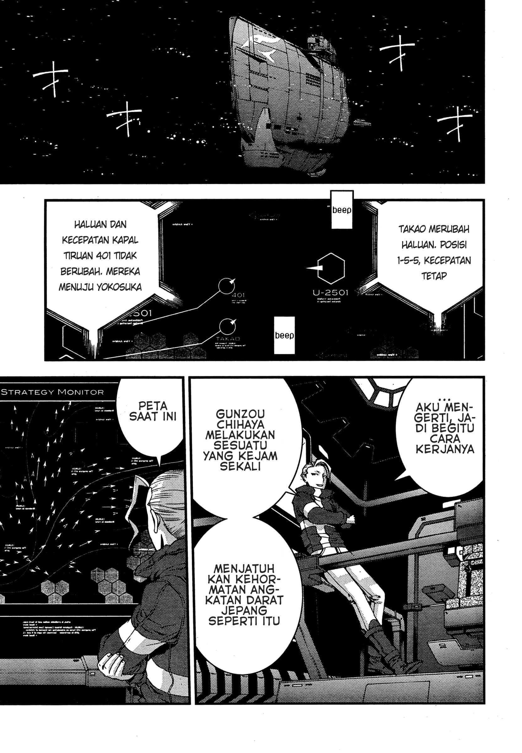 Aoki Hagane no Arpeggio chapter 36 halaman 30