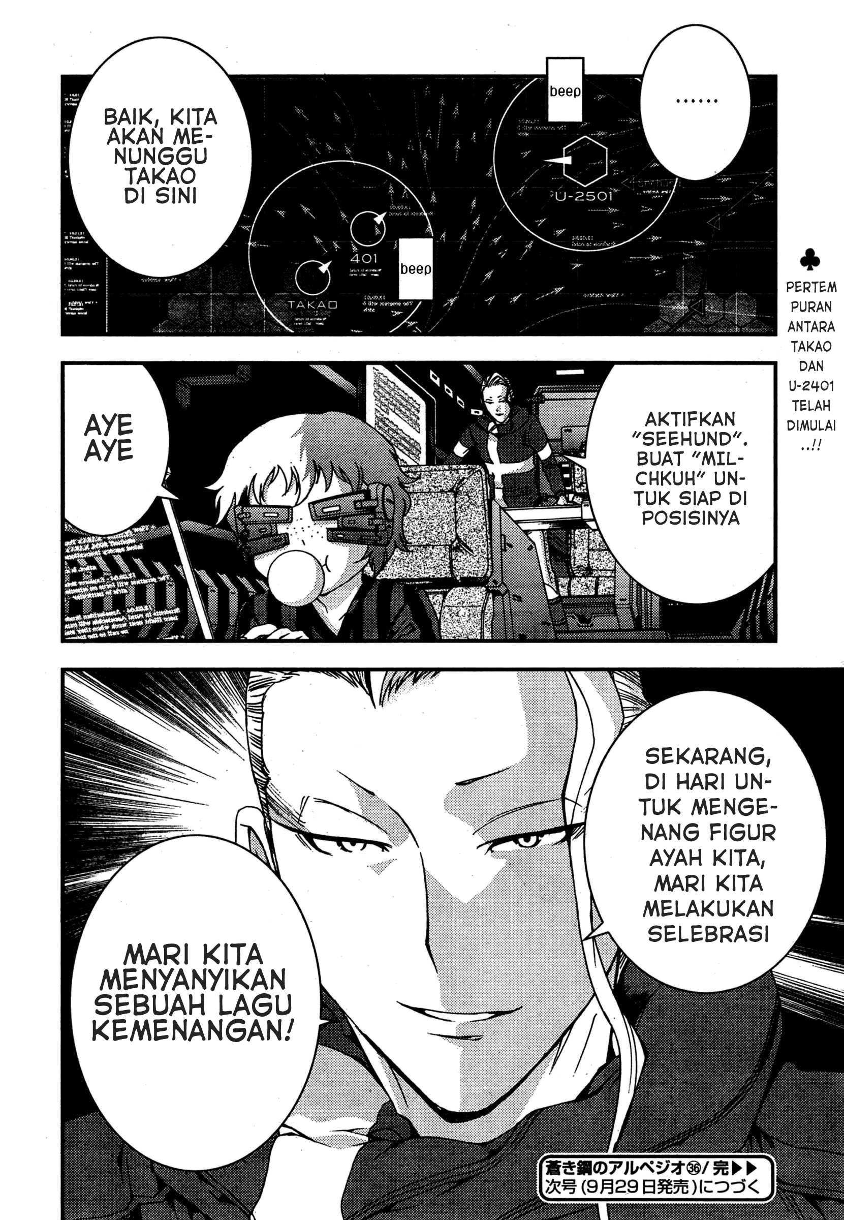 Aoki Hagane no Arpeggio chapter 36 halaman 31