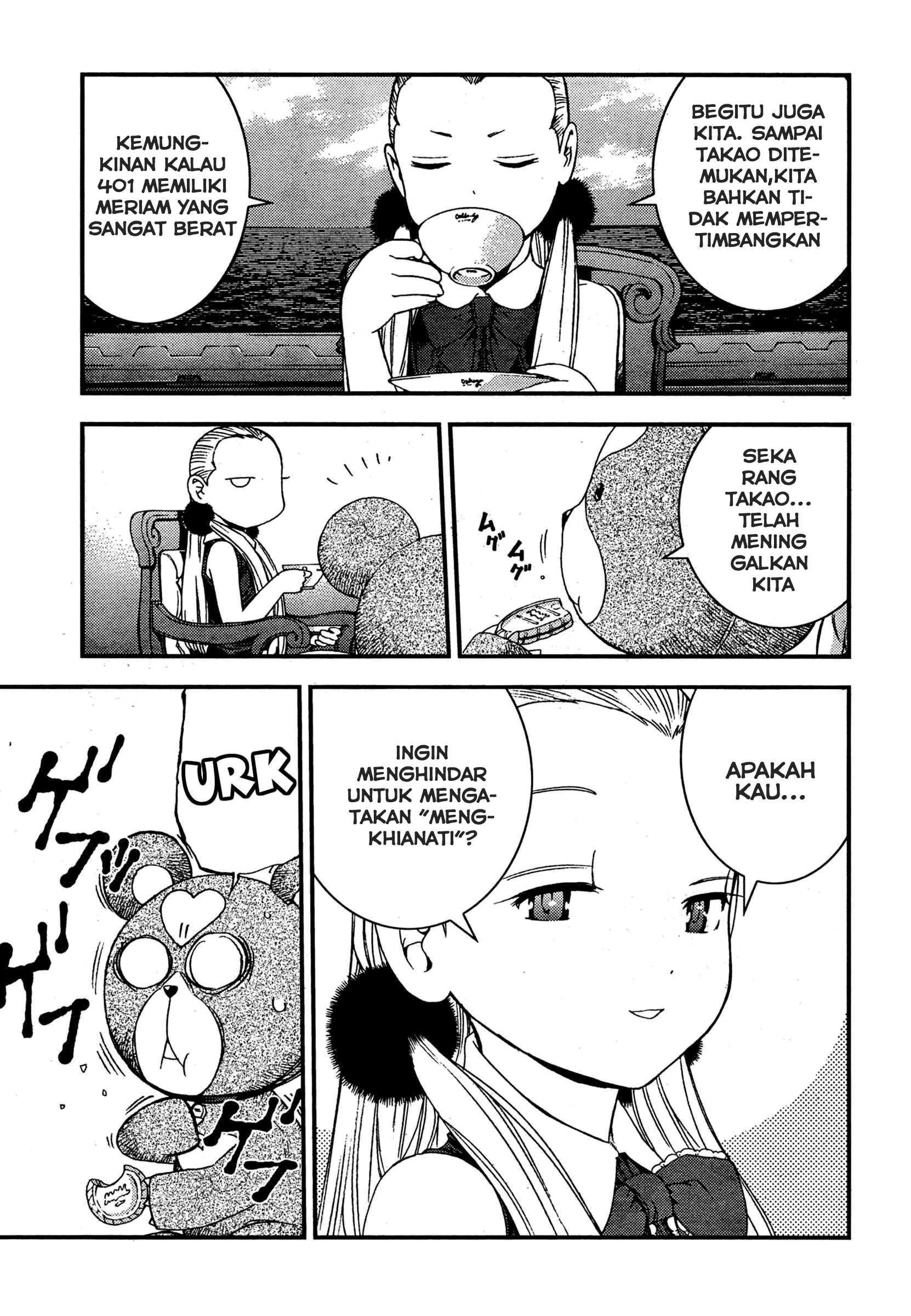 Aoki Hagane no Arpeggio chapter 36 halaman 8