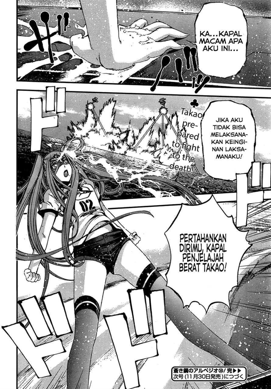 Aoki Hagane no Arpeggio chapter 38 halaman 30