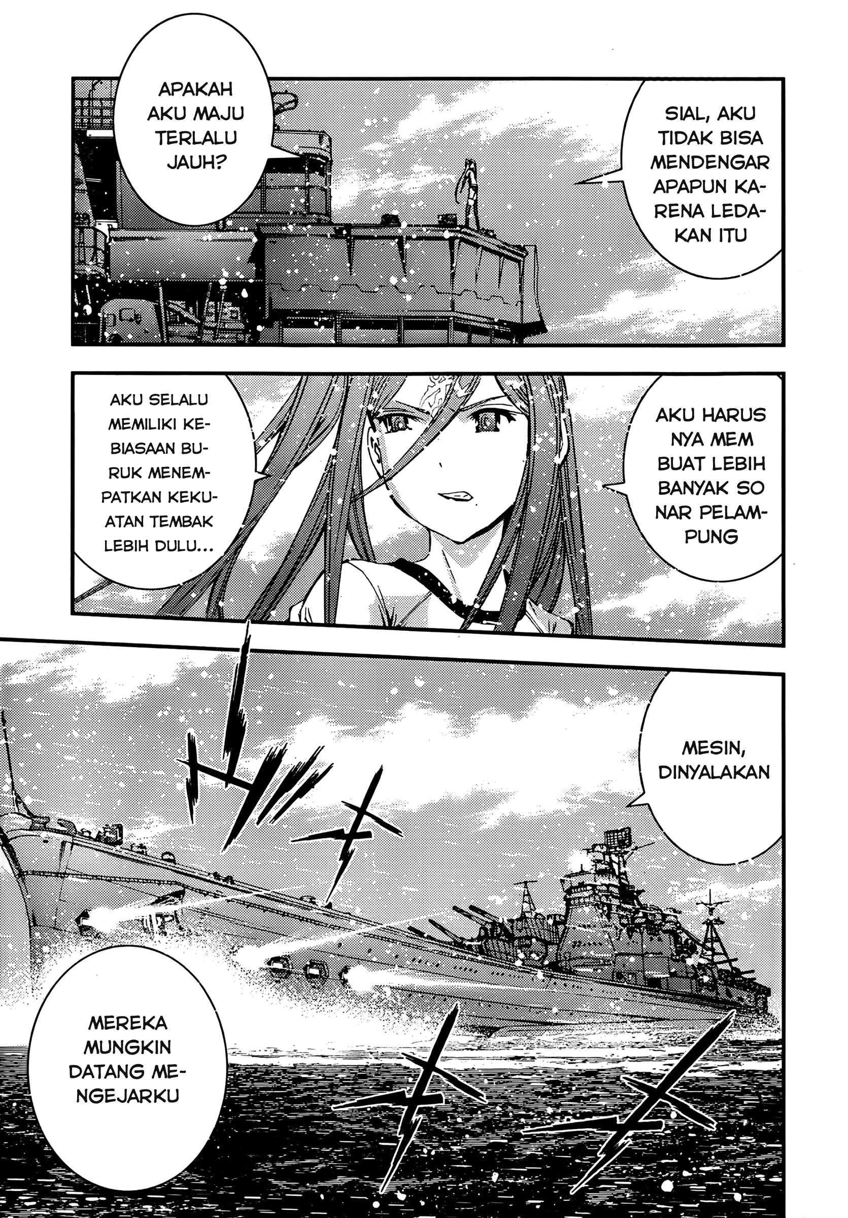 Aoki Hagane no Arpeggio chapter 39 halaman 13