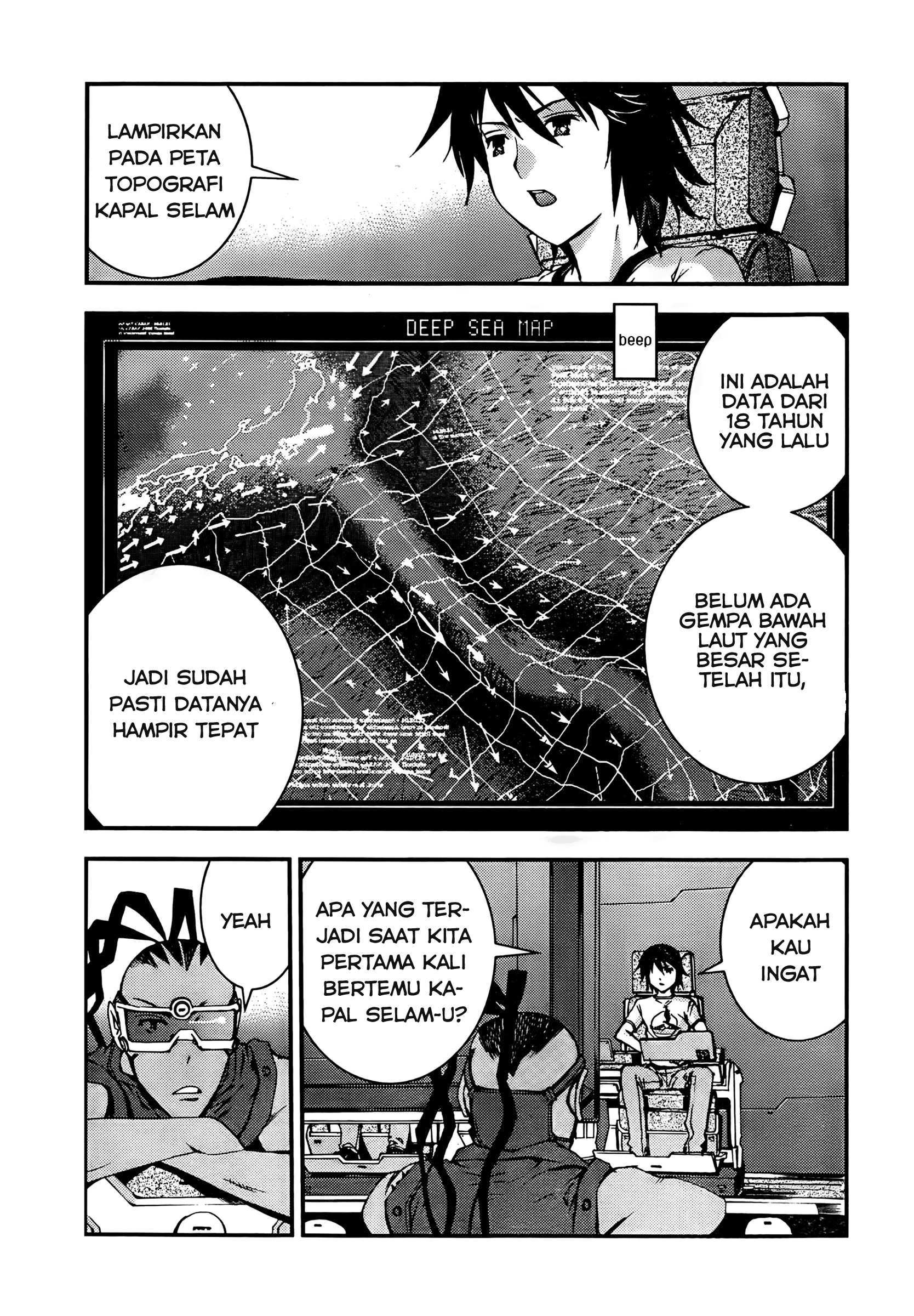 Aoki Hagane no Arpeggio chapter 39 halaman 19