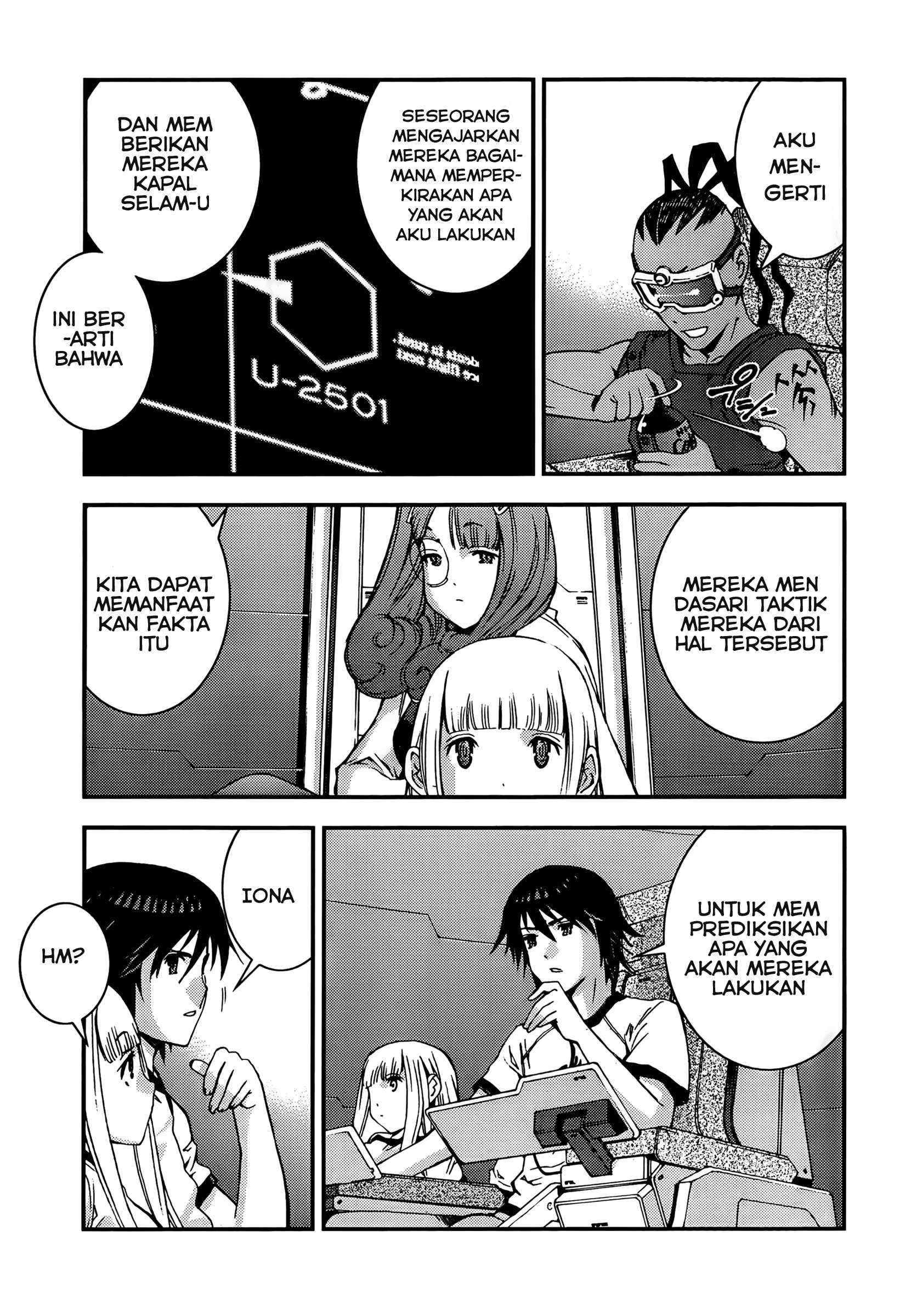 Aoki Hagane no Arpeggio chapter 39 halaman 21