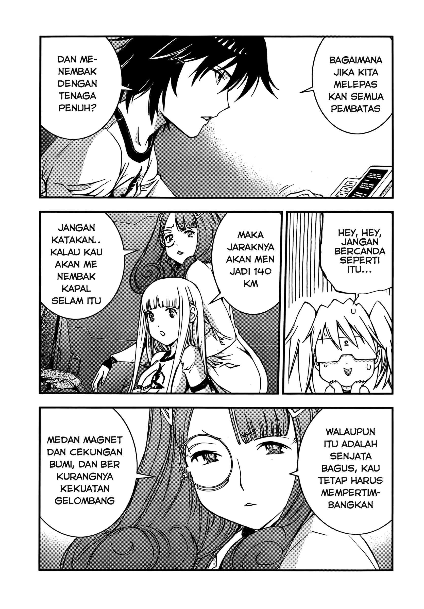 Aoki Hagane no Arpeggio chapter 39 halaman 23
