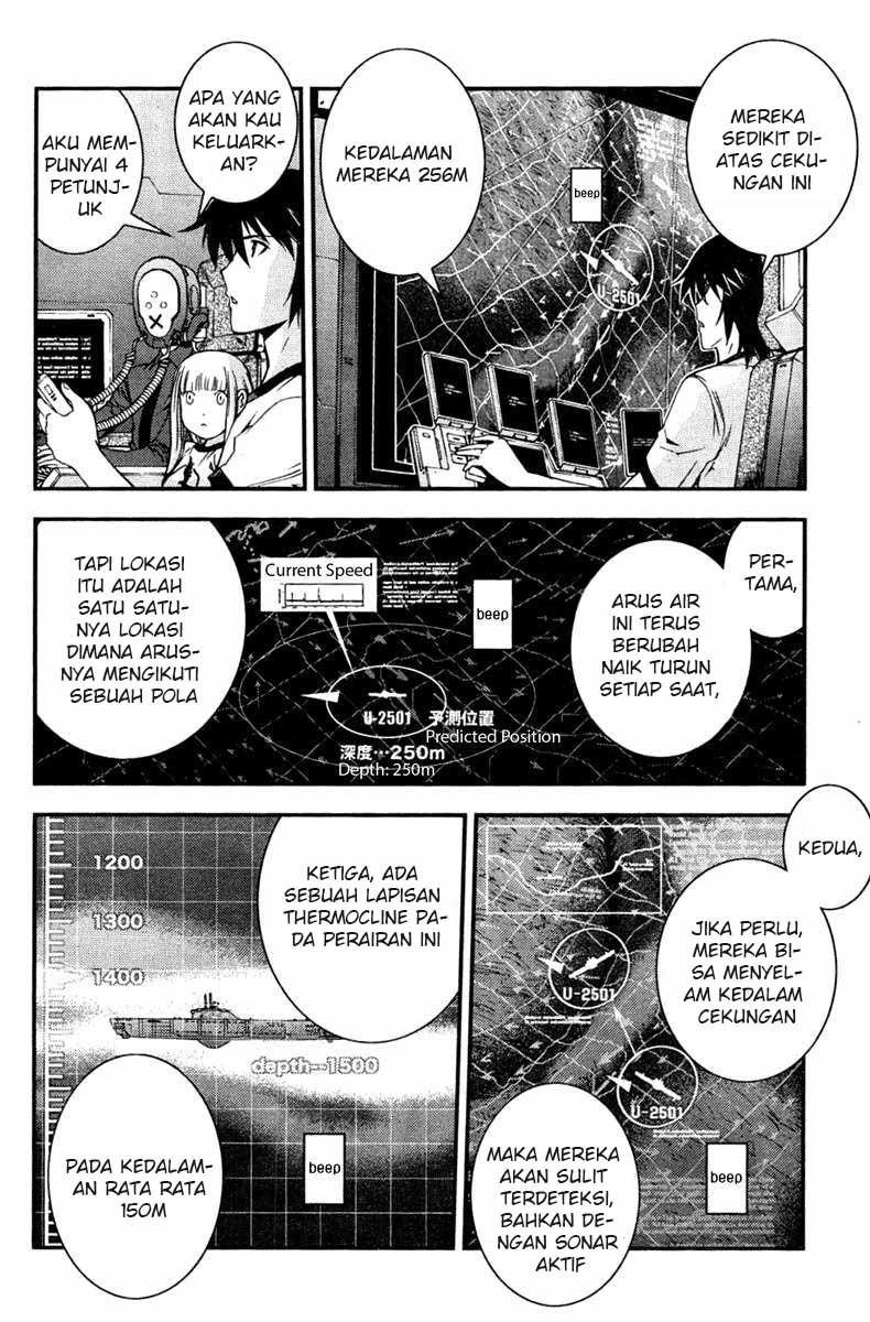 Aoki Hagane no Arpeggio chapter 40 halaman 6