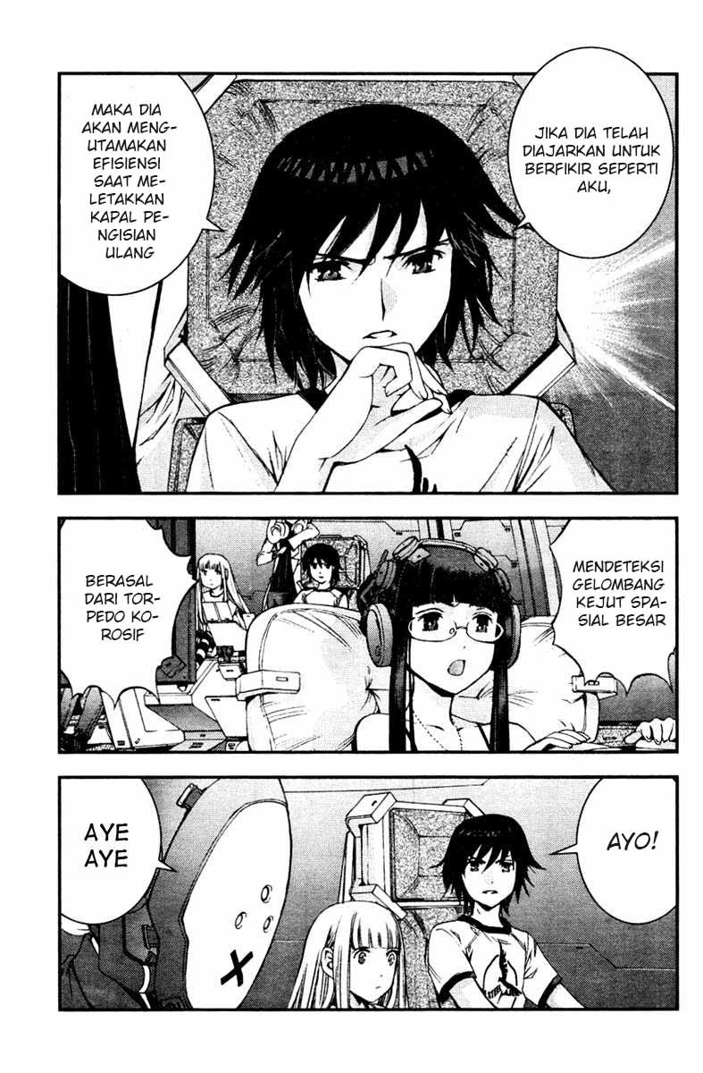 Aoki Hagane no Arpeggio chapter 40 halaman 9