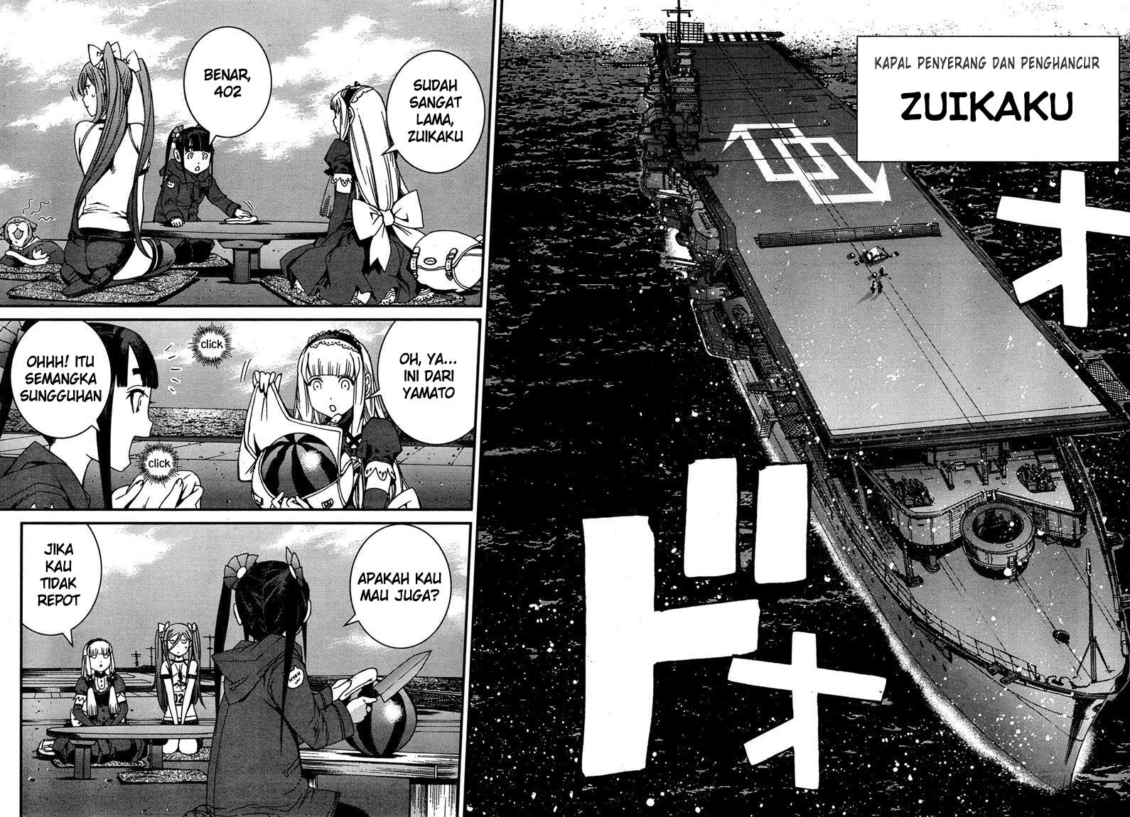 Aoki Hagane no Arpeggio chapter 45 halaman 21
