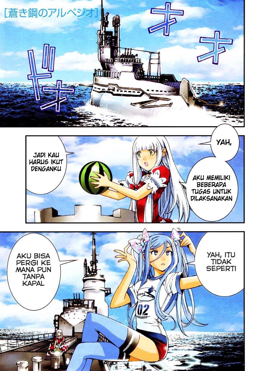 Aoki Hagane no Arpeggio chapter 45 halaman 5