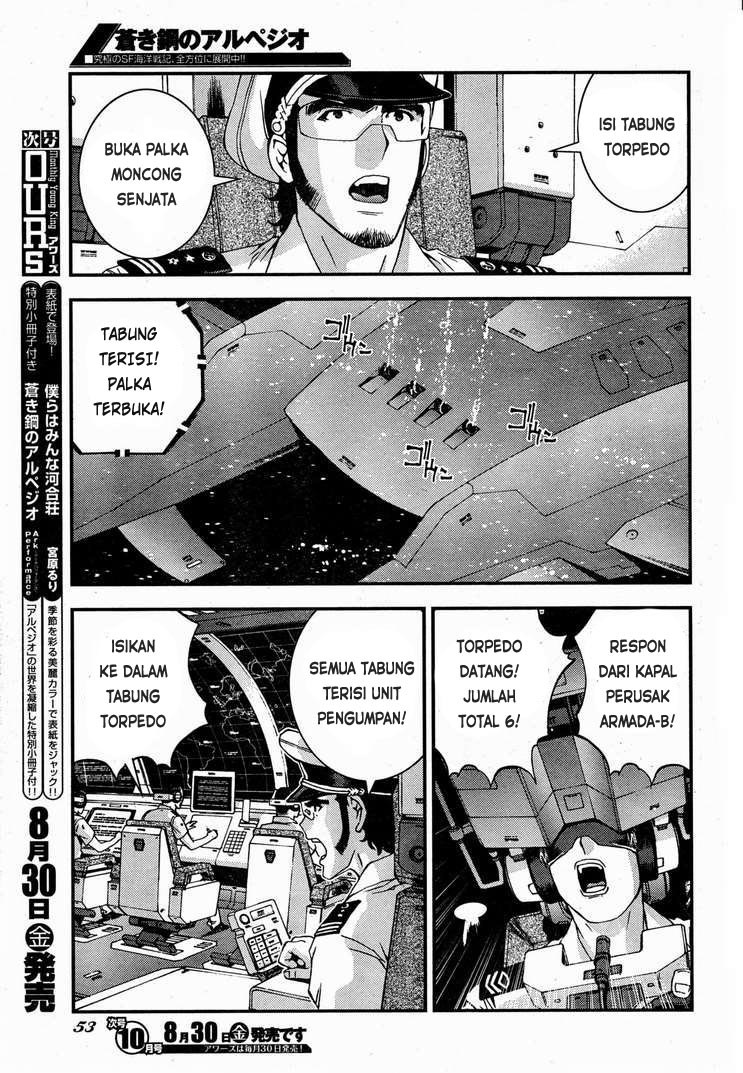 Aoki Hagane no Arpeggio chapter 47 halaman 19