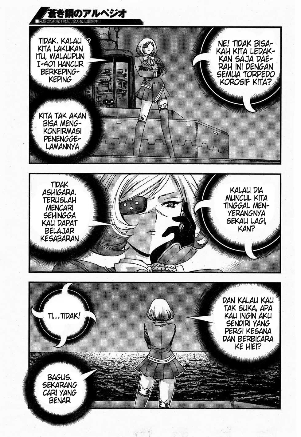 Aoki Hagane no Arpeggio chapter 48 halaman 13