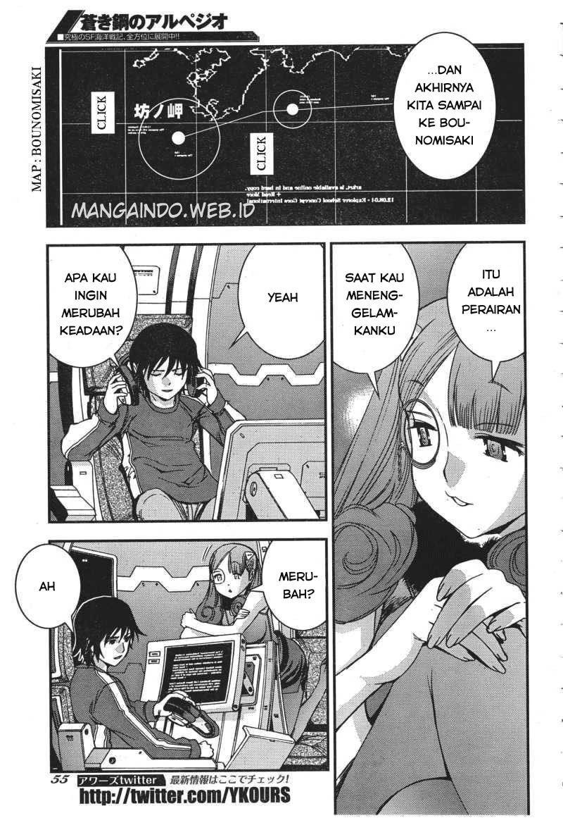 Aoki Hagane no Arpeggio chapter 49 halaman 4
